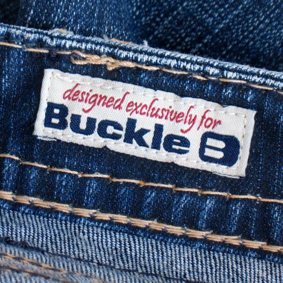 MEK DNM For Buckle Las Tunas Boot Cut Flaps Sz 28 - Picture 7 of 10